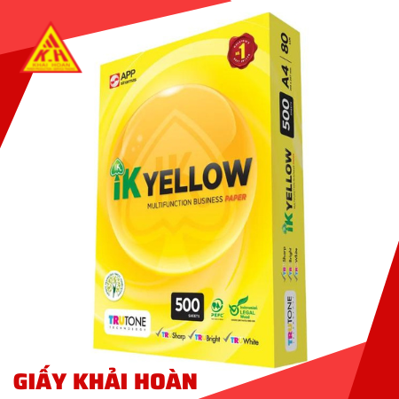 Paper IK Yellow 70gsm